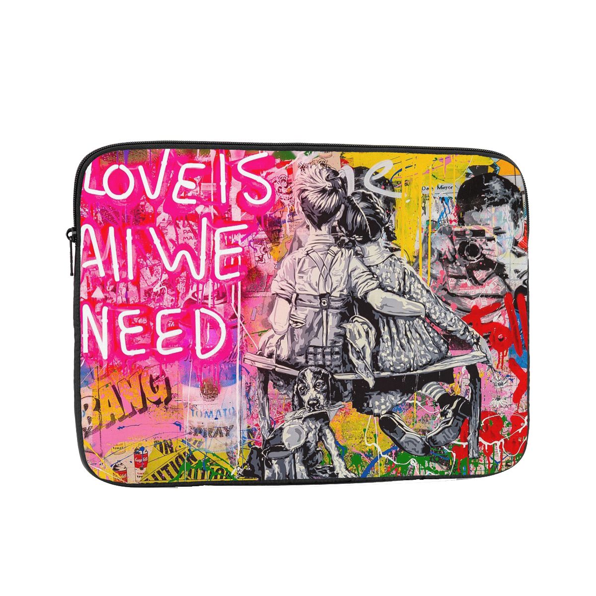 Laptop Sleeve Neoprene - Laptop Liner Sleeve Banksy 12 13