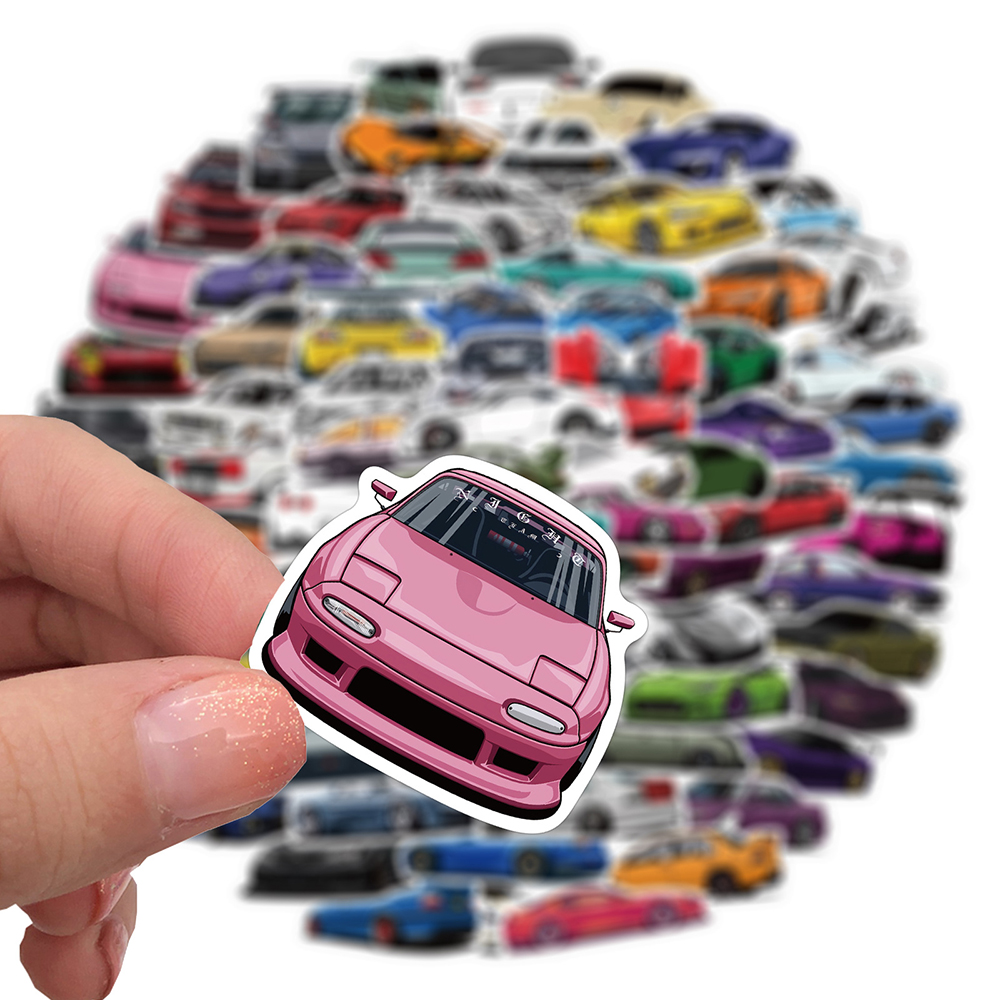 10/50/100PCS Retrofit Racing J - Laptop Accessories Kids review and price