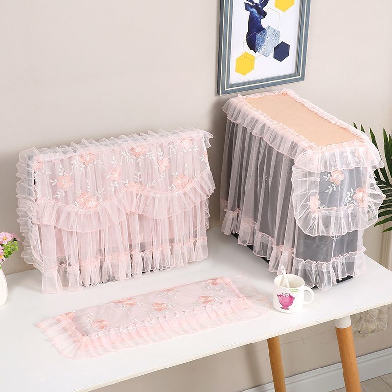 Fabric Lace Design European St - Laptop Accessories Pink review and price