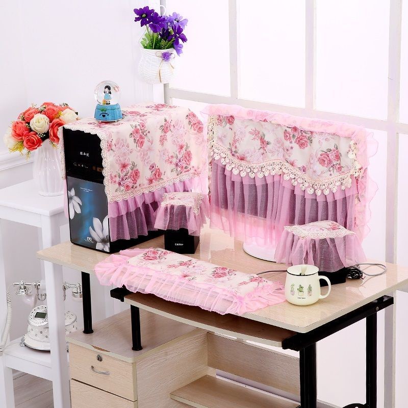 Fabric Lace Design European St - Laptop Accessories Pink review and price