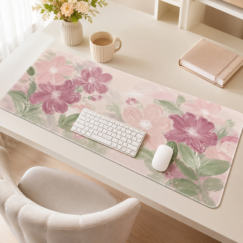 Pink Sakura Watercolor Mouse P - Laptop Accessories Pink review and price