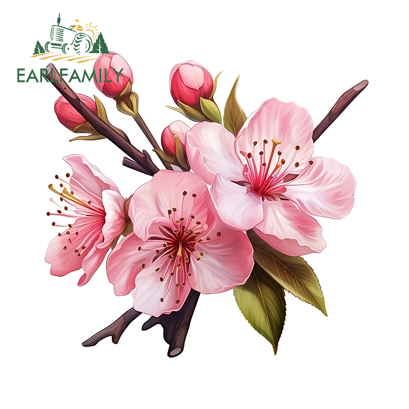 EARLFAMILY Pink Sakura Artstic - Laptop Accessories Pink review and price