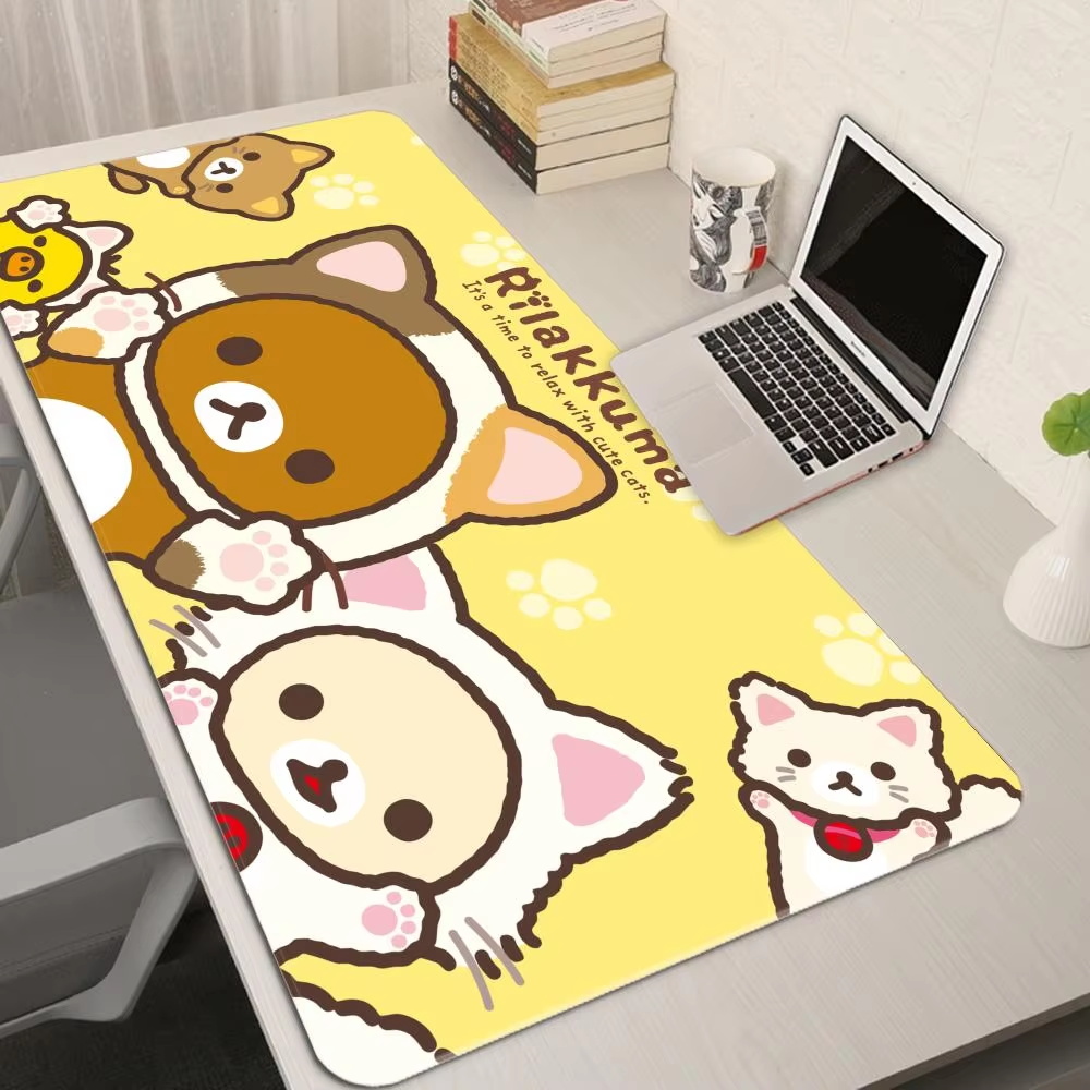 XXL Cartoon Pink Mouse Pad Ani - Laptop Accessories Pink review and price