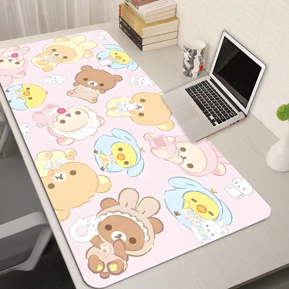 XXL Cartoon Pink Mouse Pad Ani - Laptop Accessories Pink review and price