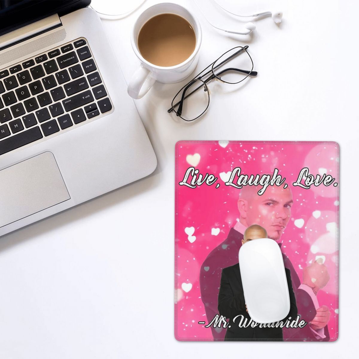 Mr. Worldwide Says To Live Lau - Laptop Accessories Pink review and price