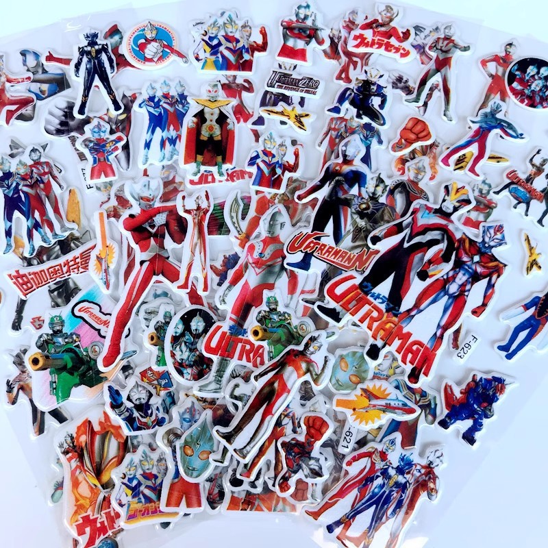 10pcs Cartoon Ultraman 3D Bubb - Laptop Accessories Kids review and price